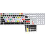 KB Covers Final Cut Pro/Express Keyboard Cover for Apple Ultra-Thin Keyboard (Clear with Colored Buttons)