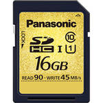 Panasonic 16GB SDHC Memory Card Gold Series Class 10 UHS-1