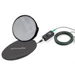 Reflecmedia RM 2123MG 4.0 x 4.0' Chromaflex Bundle with Medium Blue LiteRing