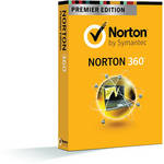 Symantec Norton 360 Premier 1 User/3 PCs