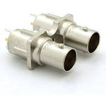 Canare BCJ-BPC2P PC Mount BNC Receptacle (Dual-type, 10 Pack)