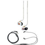 Shure SE425 Sound-Isolating In-Ear Stereo Headphones (Clear) with Mic & Remote Cable Kit