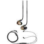 Shure Shure SE535 Sound-Isolating In-Ear Earphones and In-Line Remote/Mic Cable Kit (Metallic Bronze)
