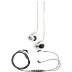 Shure Shure SE535 Sound-Isolating In-Ear Earphones and In-Line Remote/Mic Cable Kit (Clear)