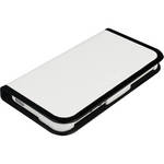 Macally Folio Stand Case for iPhone 5 (White / Black)
