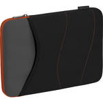 Targus 13.3" Quash Sleeve (Fits PC laptops,Mac Air,Macbook Pro, Ultrabooks up to 13.3", Black/Gray/Tangerine)