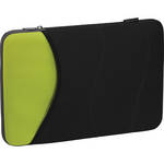 Targus 13.3" Quash Sleeve (Fits PC laptops,Mac Air,Macbook Pro, Ultrabooks up to 13.3", Black/Green/Gray)