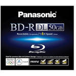 Panasonic BD-R 50 GB Single Sided Dual Layer Recordable Blu-ray Disc