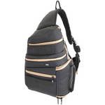 BBP DSLR Slinger with 10" iPad Slot (Black/Tan)
