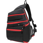 BBP DSLR Slinger with 10" iPad Slot (Black/Red)