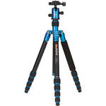 MeFOTO RoadTrip Travel Tripod Kit (Blue)