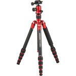 MeFOTO RoadTrip Travel Tripod Kit (Red)