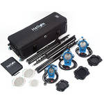 Digital Juice Helios 3-Point Lighting Kit with Scrim Kit