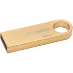 Kingston 8.0GB DataTraveler GE9 Gold-Plated USB 2.0 Flash Drive