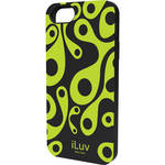 iLuv Aurora Glow-in-the-Dark Case for iPhone 5 (Black)