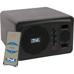 Anchor Audio AN-130U1RC+ Speaker Monitor with Wireless Receiver and Remote Control (Black)
