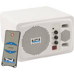 Anchor Audio AN-130RC+ Speaker Monitor With Remote Control (White)