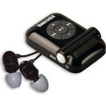 Fitness Technologies 4GB UwaterG4 Waterproof MP3 Player & Earphones (Metallic Black)