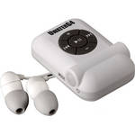 Fitness Technologies 4GB UwaterG4 Waterproof MP3 Player & Earphones (Ice White)