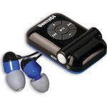 Fitness Technologies 4GB UwaterG4 Waterproof MP3 Player & Earphones (Black/Blue)