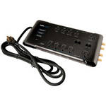 Bell'O 10 Outlet Energy Saving Audio/Video Surge Protector (Gloss Black)