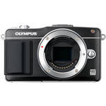 Olympus E-PM2 Mirrorless Micro Four Thirds Digital Camera Body (Black)
