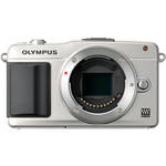 Olympus E-PM2 Mirrorless Micro Four Thirds Digital Camera Body (Silver)