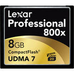 Lexar 8GB CompactFlash Memory Card Professional 800x UDMA