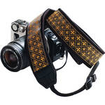 SizzleStrapz Fashion Camera Strap (Gold Fleur)