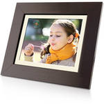 Coby DP843WD 8" Digital Photo Frame With Multimedia Playback (Wooden)