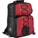 M-Rock 6030 Arches Double Access Sling-Backpack (Black with Burgundy)