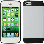 Xuma Hybrid Case for iPhone 5 (White)