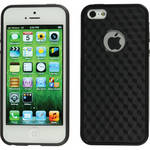 Xuma Patterned Flex Case for iPhone 5 (Black Edges / Black Rear)