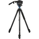 Benro A2573FS6 S6 Video Head and AL Flip Lock Legs Kit