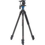 Benro C1573FS2 S2 Video Head and CF Flip Lock Legs Kit
