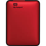 Western Digital My Passport Essential 2TB Portable Hard Drive (Red)