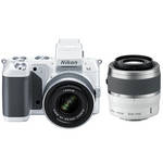Nikon 1 V2 Mirrorless Digital Camera with 1 NIKKOR VR 10-30mm f/3.5-5.6 and 30-110mm f/3.8-5.6 Lens Kit (White)