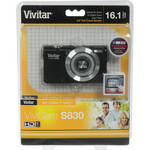 Vivitar ViviCam S830 Digital Camera (Black)