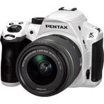Pentax K-30 Digital Camera with DA 18-55mm f/3.5-5.6 AL WR Zoom Lens (White)