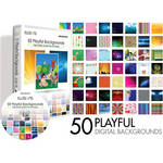 Westcott Illusions Images CD: 50 Digital Backgrounds (Playful)