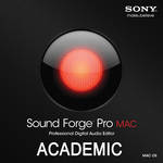 Sony Sound Forge Pro Mac - Digital Audio Editing Software (Educational Discount)