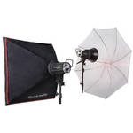 Interfit EX150 MKIII 2 Monolight Umbrella/Softbox Kit (120VAC)