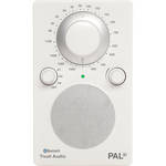 Tivoli PAL BT Bluetooth Portable Radio (Glossy White/White)