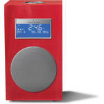 Tivoli Model 10 Clock Radio - Contemporary Collection (Carmine Red / Silver)
