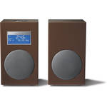 Tivoli Model 10 AM/FM Stereo Clock Radio - Contemporary Collection (Brown / Silver)