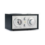 Tivoli Model Three AM/FM Clock Radio (Black/Silver)