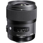 Sigma 35mm f/1.4 DG HSM Lens for Sony DSLR Cameras