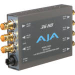 AJA 3GDA 1x6 3G/HD/SD-SDI Re-Clocking Distribution Amp with DWP