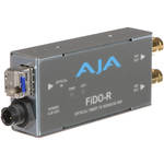 AJA FiDO-R Fiber LC to Dual 3G/HD/SD-SDI Converter