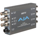 AJA HD10DA 1x6 HD/SD-SDI Re-Clocking Distribution Amp with DWP